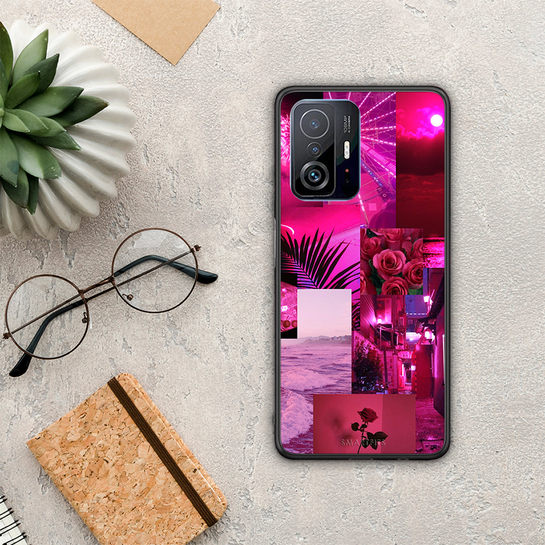 Collage Red Roses - Xiaomi 11T / 11T Pro θήκη