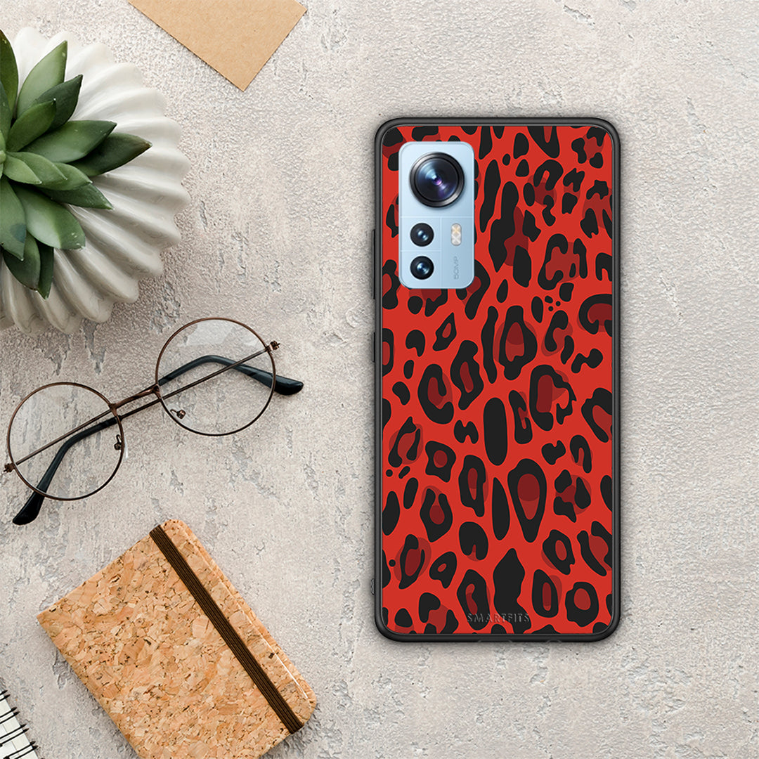 Animal Red Leopard - Xiaomi 12 / 12X 5G θήκη