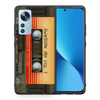 Thumbnail for Θήκη Xiaomi 12/12X 5G Awesome Mix από τη Smartfits με σχέδιο στο πίσω μέρος και μαύρο περίβλημα | Xiaomi 12/12X 5G Awesome Mix case with colorful back and black bezels