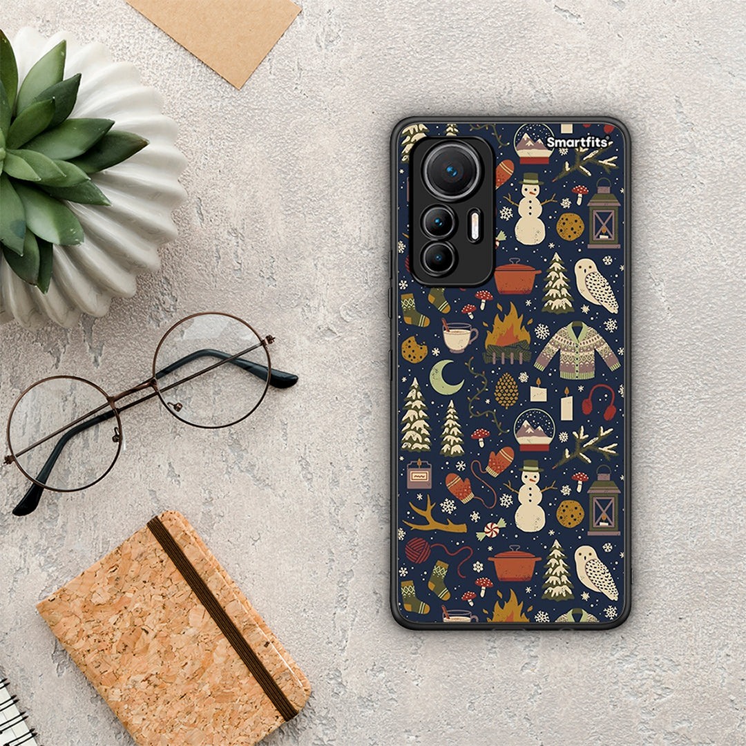Christmas Elements - Xiaomi 12 Lite 5G θήκη