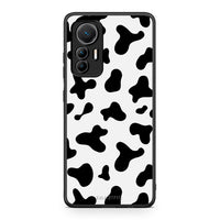 Thumbnail for Xiaomi 12 Lite 5G Cow Print θήκη από τη Smartfits με σχέδιο στο πίσω μέρος και μαύρο περίβλημα | Smartphone case with colorful back and black bezels by Smartfits
