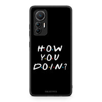 Thumbnail for Xiaomi 12 Lite 5G How You Doin θήκη από τη Smartfits με σχέδιο στο πίσω μέρος και μαύρο περίβλημα | Smartphone case with colorful back and black bezels by Smartfits
