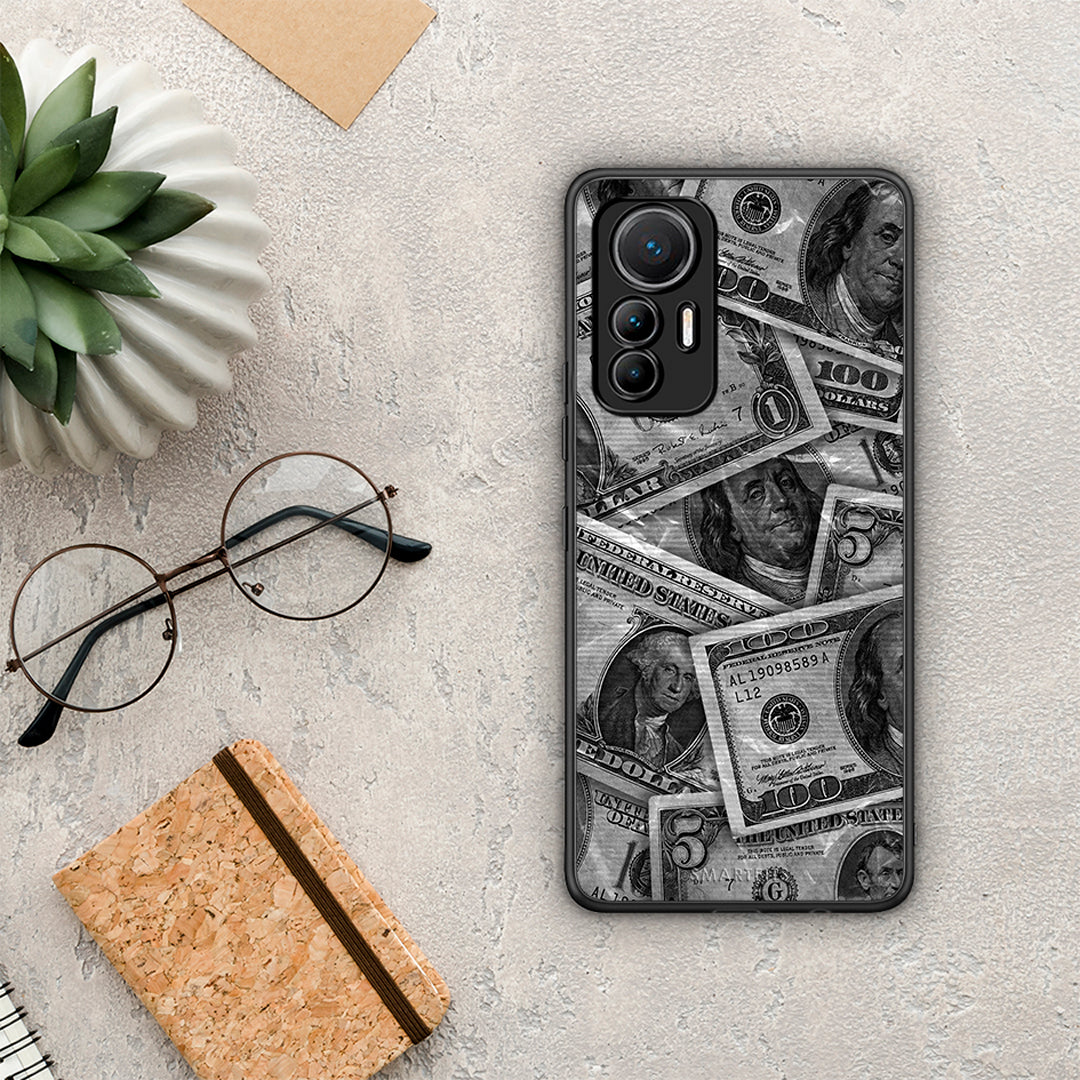Money Dollars - Xiaomi 12 Lite 5G θήκη