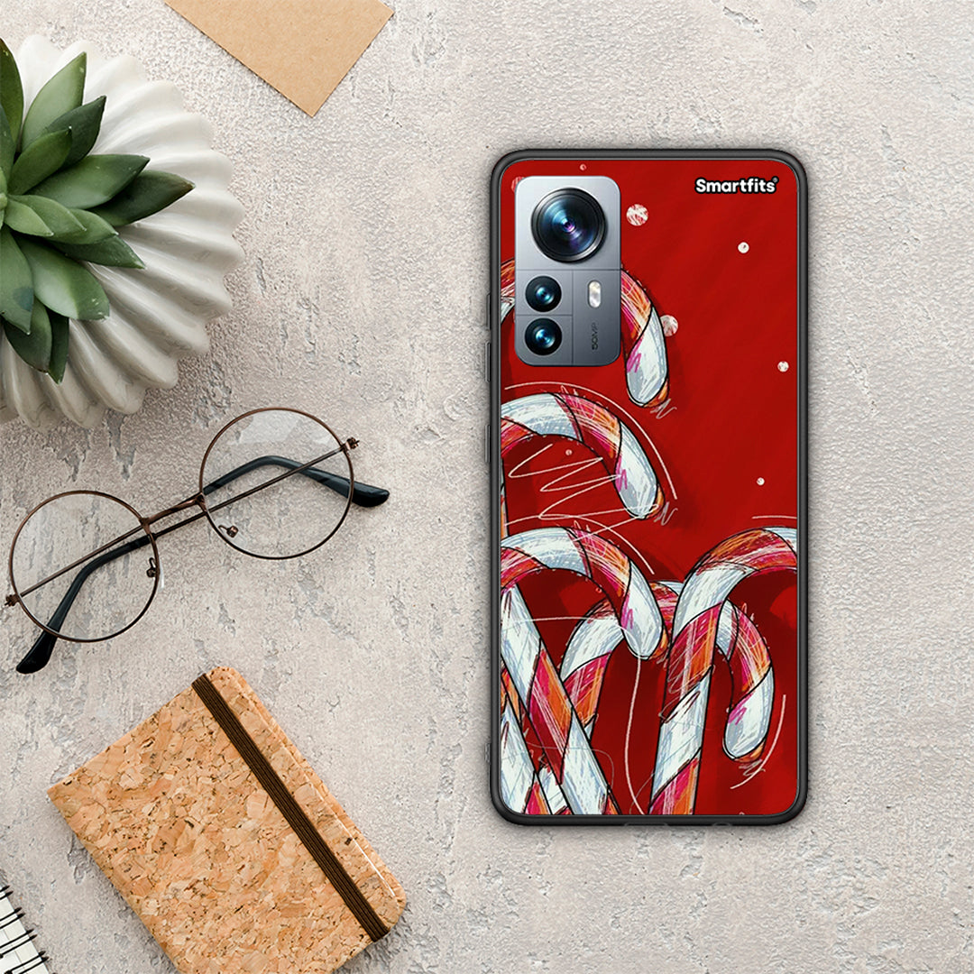 Candy Cane - Xiaomi 12 Pro θήκη