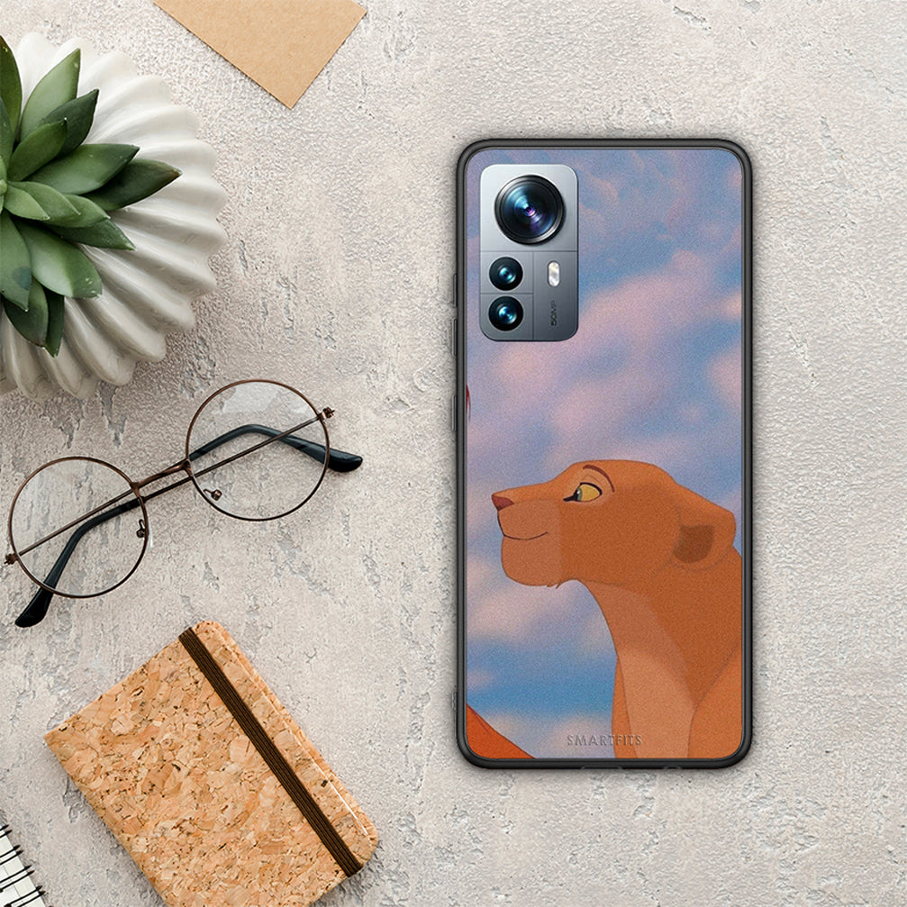 Lion Love 2 - Xiaomi 12 Pro θήκη