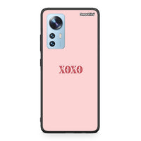 Thumbnail for Xiaomi 12/12X 5G XOXO Love θήκη από τη Smartfits με σχέδιο στο πίσω μέρος και μαύρο περίβλημα | Smartphone case with colorful back and black bezels by Smartfits