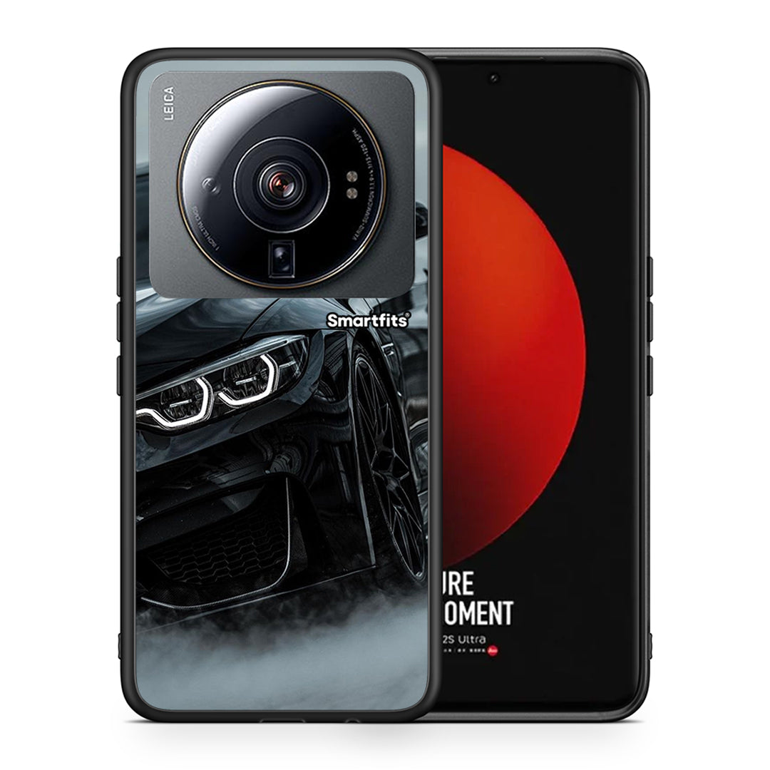 Θήκη Xiaomi 12S Ultra Black BMW από τη Smartfits με σχέδιο στο πίσω μέρος και μαύρο περίβλημα | Xiaomi 12S Ultra Black BMW case with colorful back and black bezels