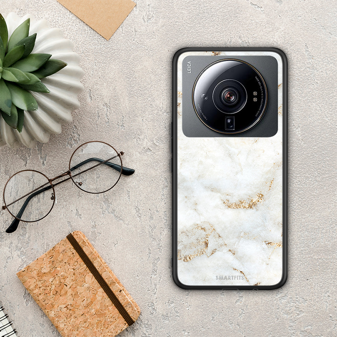 White Gold Marble - Xiaomi 12S Ultra θήκη