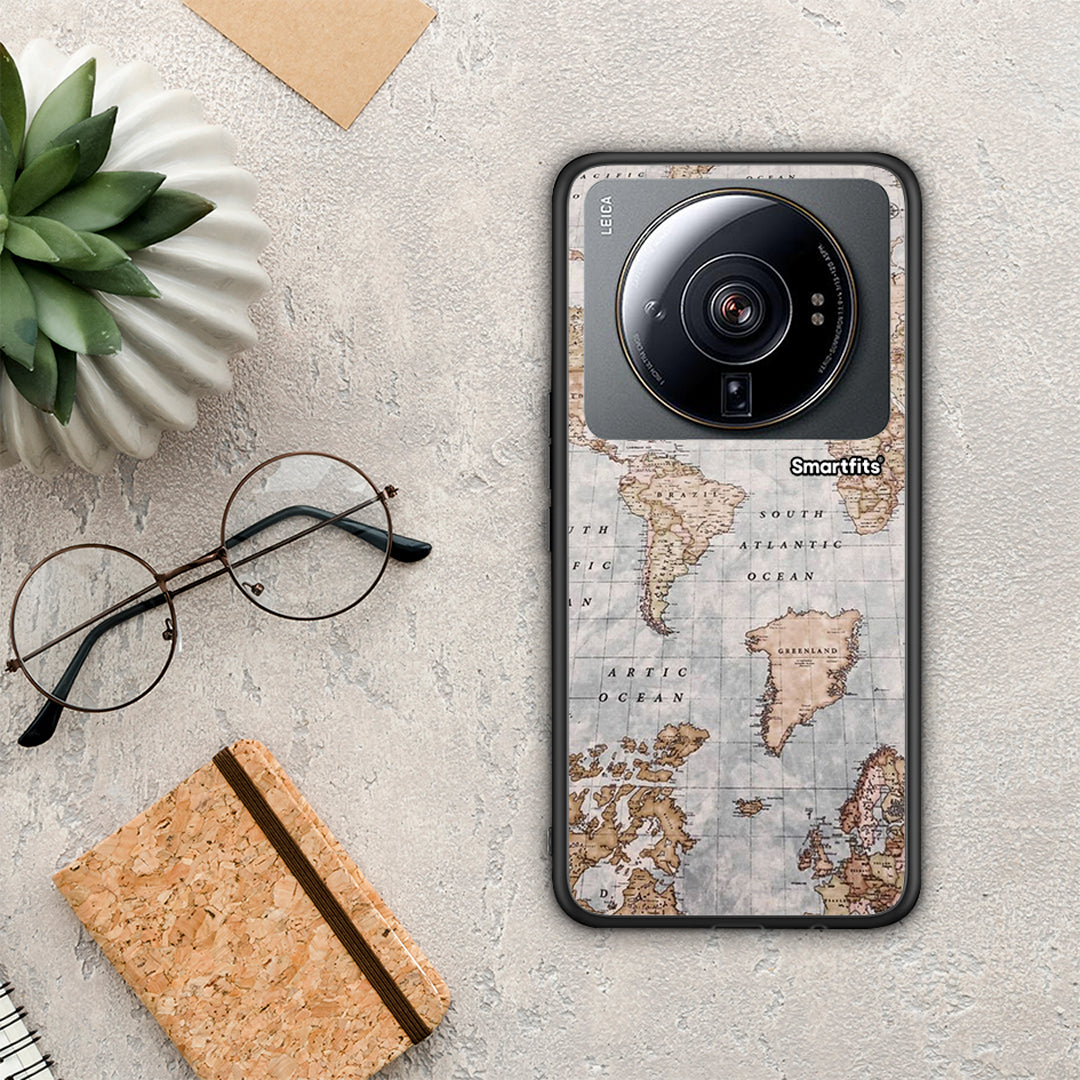 World Map - Xiaomi 12S Ultra θήκη