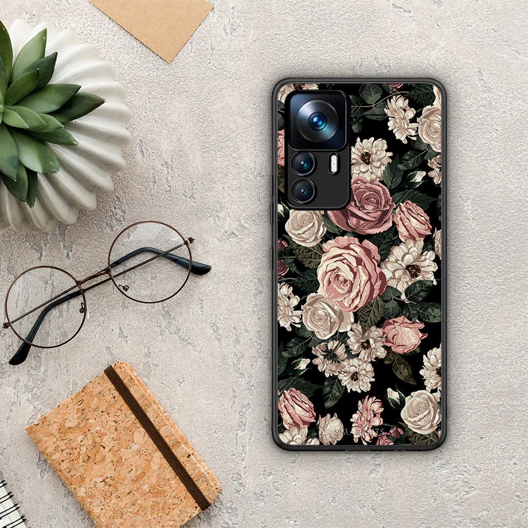 Flower Wild Roses - Xiaomi 12T / K50 Ultra θήκη