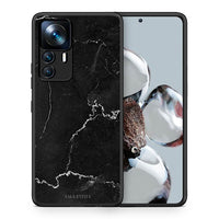 Thumbnail for Θήκη Xiaomi 12T / 12T Pro / K50 Ultra Black Marble από τη Smartfits με σχέδιο στο πίσω μέρος και μαύρο περίβλημα | Xiaomi 12T / 12T Pro / K50 Ultra Black Marble case with colorful back and black bezels