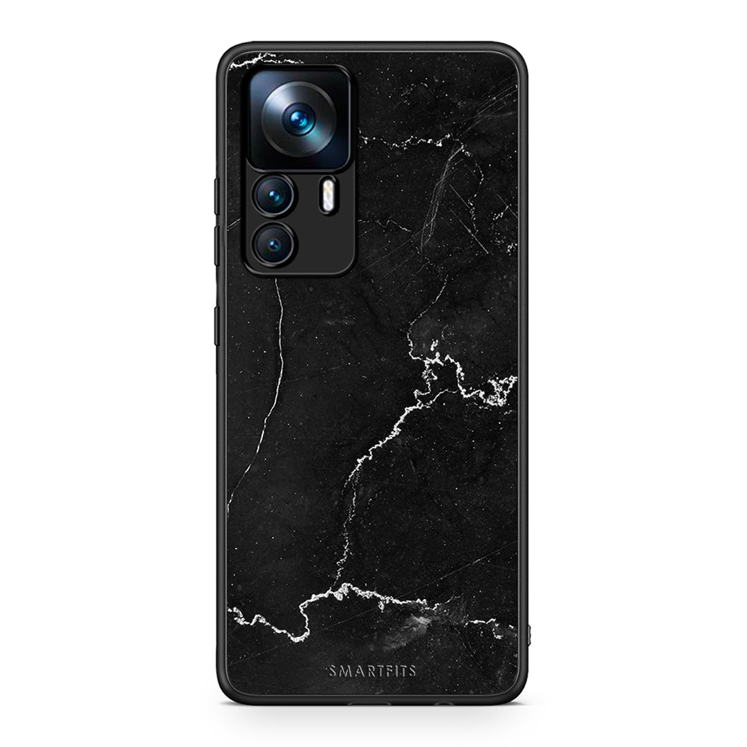 1 - Xiaomi 12T / 12T Pro / K50 Ultra black marble case, cover, bumper