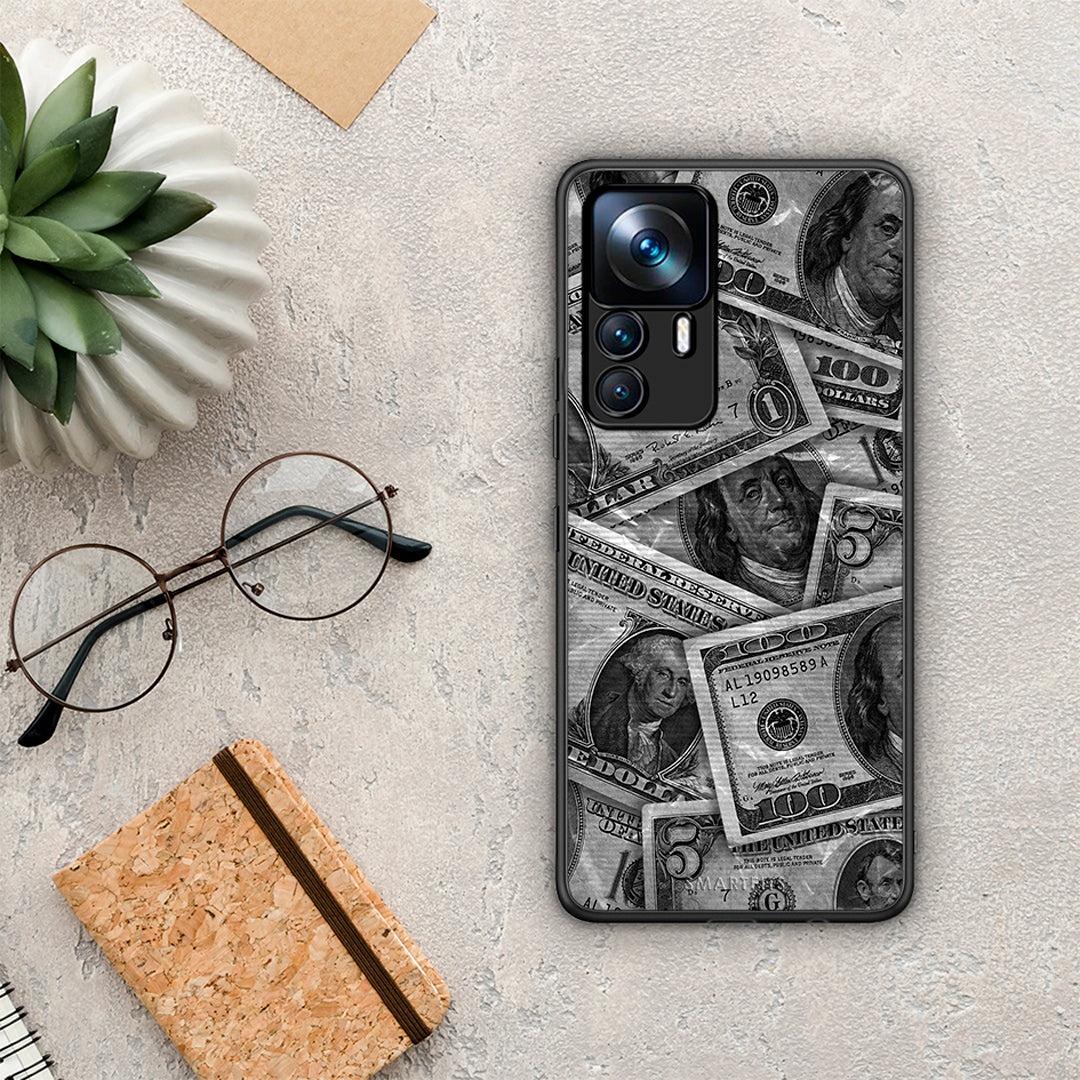 Money Dollars - Xiaomi 12T / K50 Ultra θήκη
