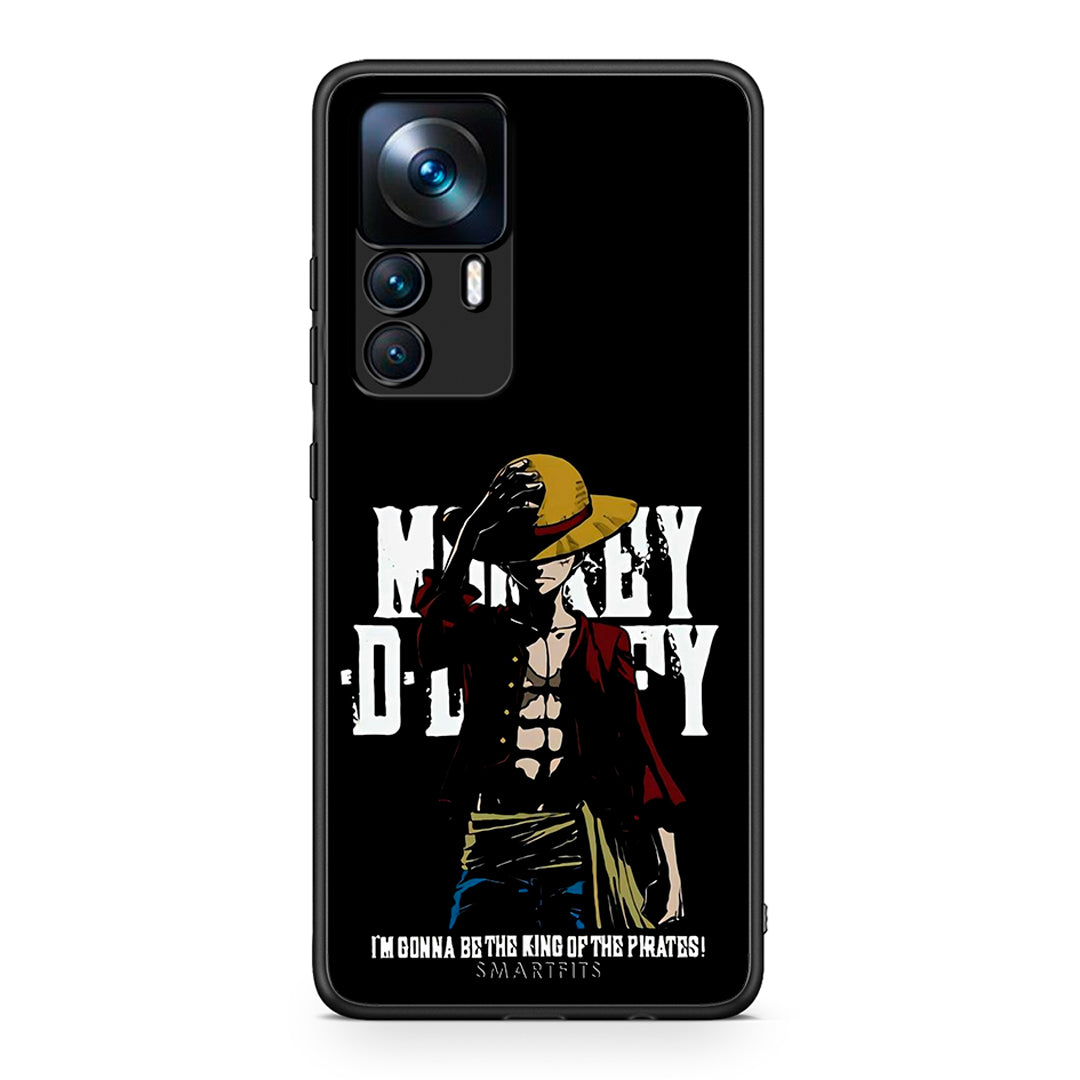 Xiaomi 12T / K50 Ultra Pirate King θήκη από τη Smartfits με σχέδιο στο πίσω μέρος και μαύρο περίβλημα | Smartphone case with colorful back and black bezels by Smartfits