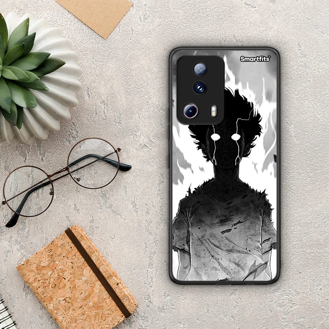 Θήκη Xiaomi 13 Lite 5G Anime Boy από τη Smartfits με σχέδιο στο πίσω μέρος και μαύρο περίβλημα | Xiaomi 13 Lite 5G Anime Boy Case with Colorful Back and Black Bezels