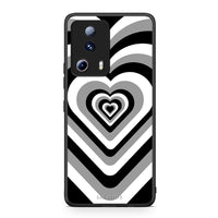 Thumbnail for Θήκη Xiaomi 13 Lite 5G Black Hearts από τη Smartfits με σχέδιο στο πίσω μέρος και μαύρο περίβλημα | Xiaomi 13 Lite 5G Black Hearts Case with Colorful Back and Black Bezels