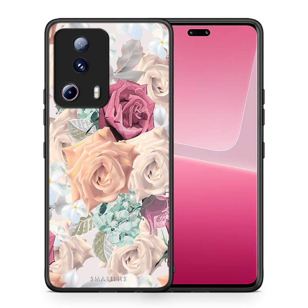 Θήκη Xiaomi 13 Lite 5G Floral Bouquet από τη Smartfits με σχέδιο στο πίσω μέρος και μαύρο περίβλημα | Xiaomi 13 Lite 5G Floral Bouquet Case with Colorful Back and Black Bezels