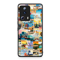 Thumbnail for Θήκη Xiaomi 13 Lite 5G Live To Travel από τη Smartfits με σχέδιο στο πίσω μέρος και μαύρο περίβλημα | Xiaomi 13 Lite 5G Live To Travel Case with Colorful Back and Black Bezels
