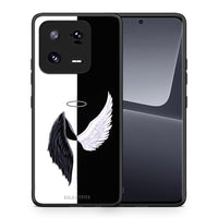Thumbnail for Θήκη Xiaomi 13 Pro Angels Demons από τη Smartfits με σχέδιο στο πίσω μέρος και μαύρο περίβλημα | Xiaomi 13 Pro Angels Demons Case with Colorful Back and Black Bezels