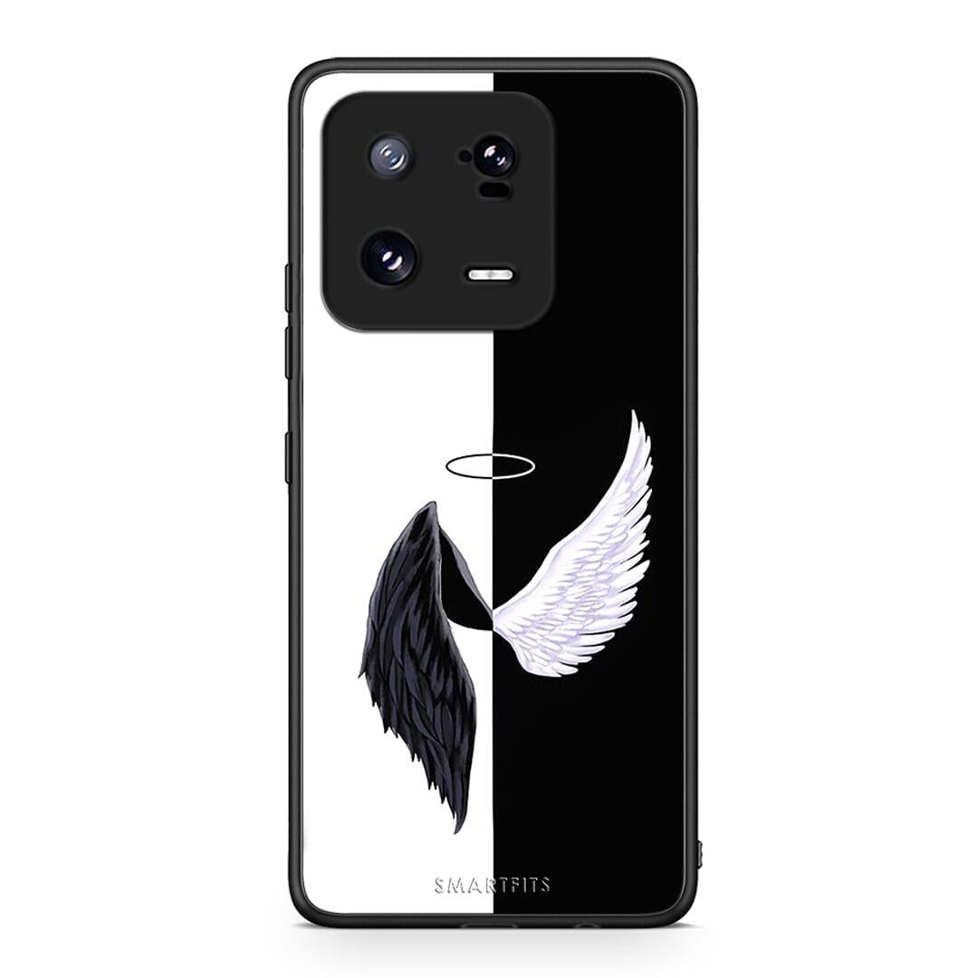 Θήκη Xiaomi 13 Pro Angels Demons από τη Smartfits με σχέδιο στο πίσω μέρος και μαύρο περίβλημα | Xiaomi 13 Pro Angels Demons Case with Colorful Back and Black Bezels