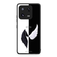 Thumbnail for Θήκη Xiaomi 13 Pro Angels Demons από τη Smartfits με σχέδιο στο πίσω μέρος και μαύρο περίβλημα | Xiaomi 13 Pro Angels Demons Case with Colorful Back and Black Bezels