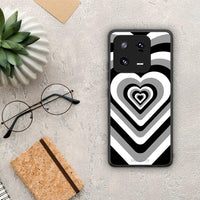 Thumbnail for Θήκη Xiaomi 13 Black Hearts από τη Smartfits με σχέδιο στο πίσω μέρος και μαύρο περίβλημα | Xiaomi 13 Black Hearts Case with Colorful Back and Black Bezels