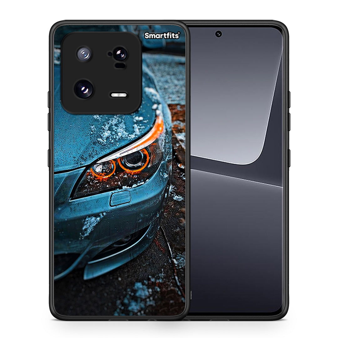 Θήκη Xiaomi 13 Pro Bmw E60 από τη Smartfits με σχέδιο στο πίσω μέρος και μαύρο περίβλημα | Xiaomi 13 Pro Bmw E60 Case with Colorful Back and Black Bezels