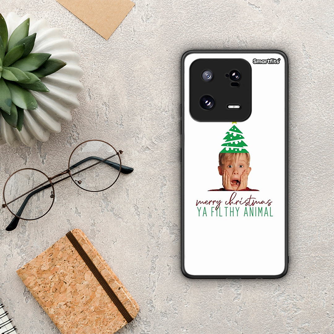 Θήκη Xiaomi 13 Filthy Animal από τη Smartfits με σχέδιο στο πίσω μέρος και μαύρο περίβλημα | Xiaomi 13 Filthy Animal Case with Colorful Back and Black Bezels
