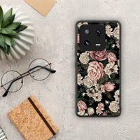 Thumbnail for Θήκη Xiaomi 13 Pro Flower Wild Roses από τη Smartfits με σχέδιο στο πίσω μέρος και μαύρο περίβλημα | Xiaomi 13 Pro Flower Wild Roses Case with Colorful Back and Black Bezels