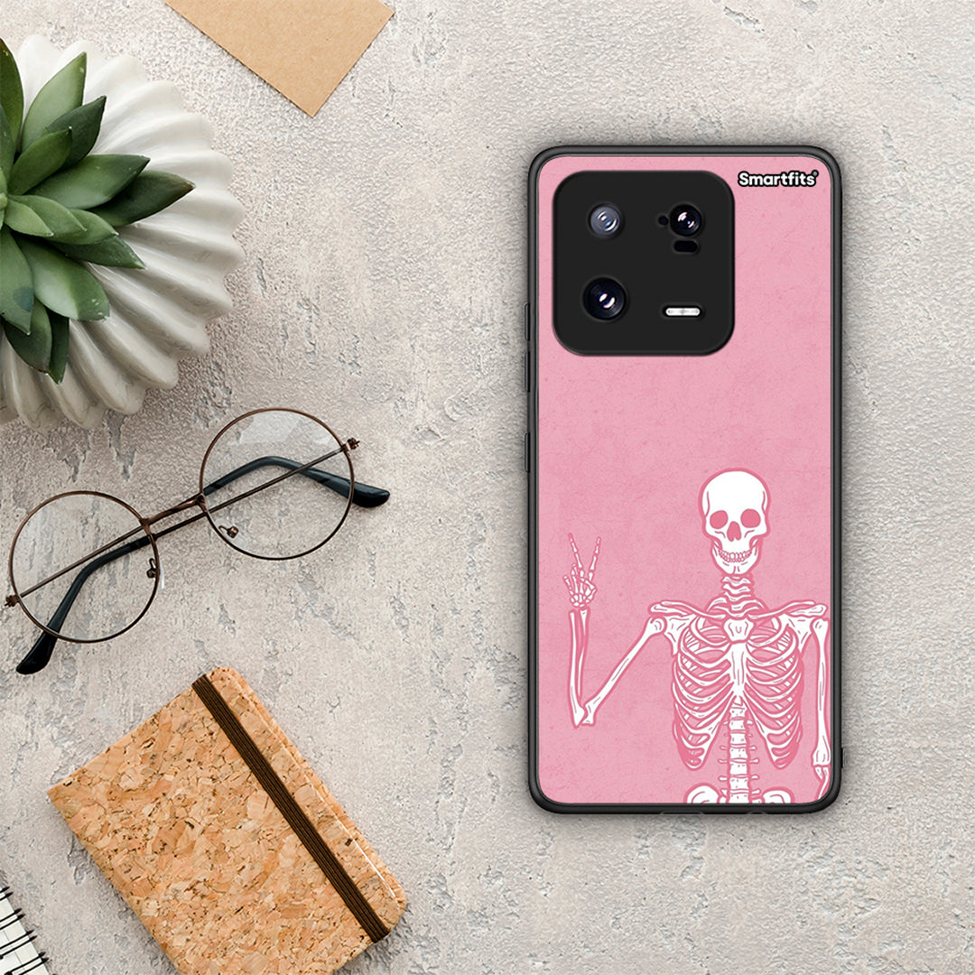 Θήκη Xiaomi 13 Halloween Motivation από τη Smartfits με σχέδιο στο πίσω μέρος και μαύρο περίβλημα | Xiaomi 13 Halloween Motivation Case with Colorful Back and Black Bezels