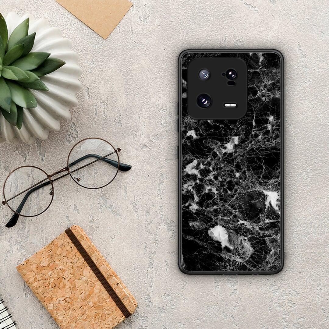 Θήκη Xiaomi 13 Marble Male από τη Smartfits με σχέδιο στο πίσω μέρος και μαύρο περίβλημα | Xiaomi 13 Marble Male Case with Colorful Back and Black Bezels