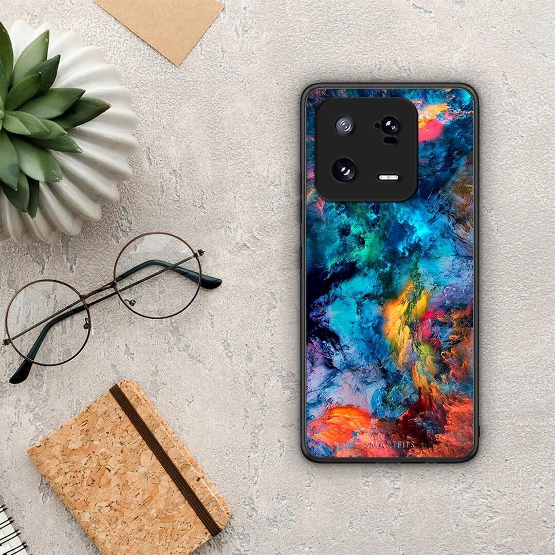 Θήκη Xiaomi 13 Pro Paint Crayola από τη Smartfits με σχέδιο στο πίσω μέρος και μαύρο περίβλημα | Xiaomi 13 Pro Paint Crayola Case with Colorful Back and Black Bezels