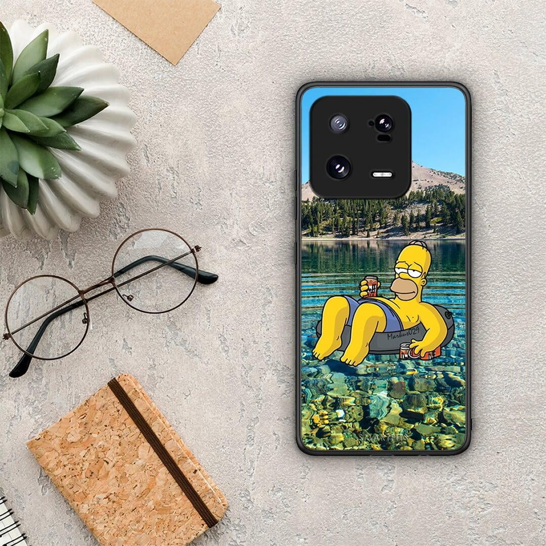 Θήκη Xiaomi 13 Pro Summer Happiness από τη Smartfits με σχέδιο στο πίσω μέρος και μαύρο περίβλημα | Xiaomi 13 Pro Summer Happiness Case with Colorful Back and Black Bezels