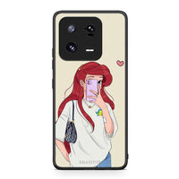 Thumbnail for Θήκη Xiaomi 13 Pro Walking Mermaid από τη Smartfits με σχέδιο στο πίσω μέρος και μαύρο περίβλημα | Xiaomi 13 Pro Walking Mermaid Case with Colorful Back and Black Bezels