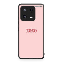 Thumbnail for Θήκη Xiaomi 13 XOXO Love από τη Smartfits με σχέδιο στο πίσω μέρος και μαύρο περίβλημα | Xiaomi 13 XOXO Love Case with Colorful Back and Black Bezels