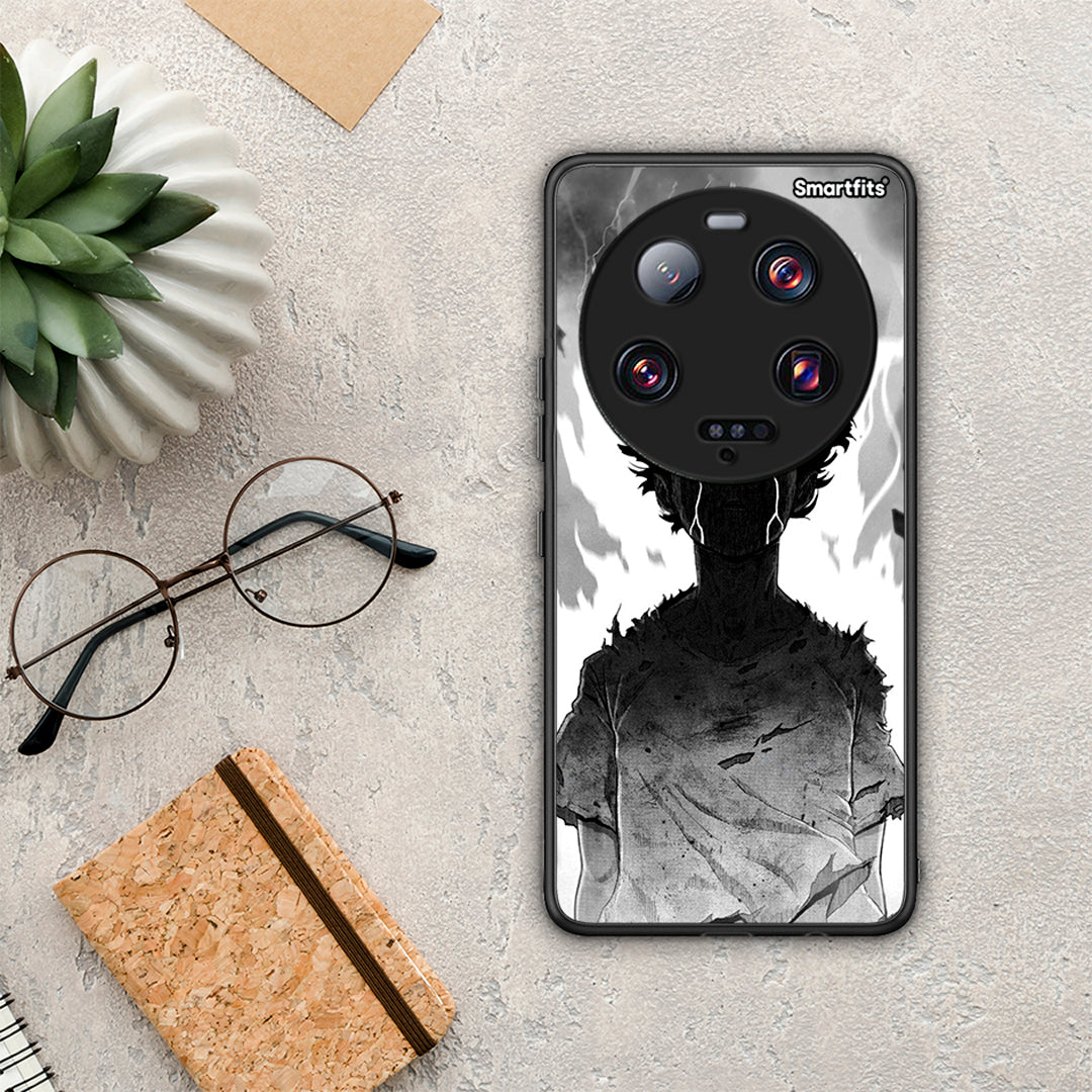 Θήκη Xiaomi 13 Ultra Anime Boy από τη Smartfits με σχέδιο στο πίσω μέρος και μαύρο περίβλημα | Xiaomi 13 Ultra Anime Boy Case with Colorful Back and Black Bezels