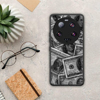 Thumbnail for Θήκη Xiaomi 13 Ultra Money Dollars από τη Smartfits με σχέδιο στο πίσω μέρος και μαύρο περίβλημα | Xiaomi 13 Ultra Money Dollars Case with Colorful Back and Black Bezels