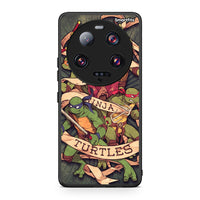 Thumbnail for Θήκη Xiaomi 13 Ultra Ninja Turtles από τη Smartfits με σχέδιο στο πίσω μέρος και μαύρο περίβλημα | Xiaomi 13 Ultra Ninja Turtles Case with Colorful Back and Black Bezels
