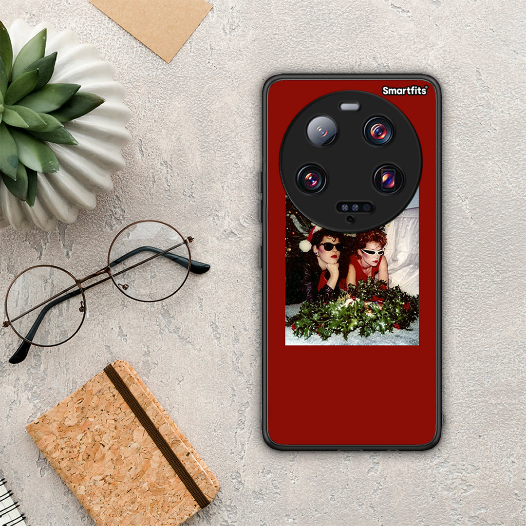 Θήκη Xiaomi 13 Ultra Waiting For Xmas από τη Smartfits με σχέδιο στο πίσω μέρος και μαύρο περίβλημα | Xiaomi 13 Ultra Waiting For Xmas Case with Colorful Back and Black Bezels