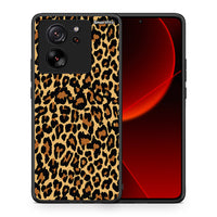 Thumbnail for Θήκη Xiaomi 13T Leopard Animal από τη Smartfits με σχέδιο στο πίσω μέρος και μαύρο περίβλημα | Xiaomi 13T Leopard Animal case with colorful back and black bezels
