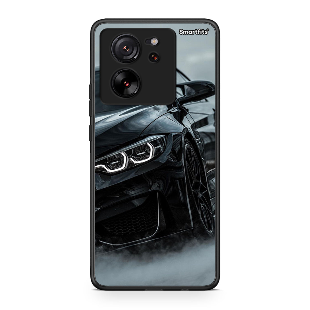 Xiaomi 13T Black BMW θήκη από τη Smartfits με σχέδιο στο πίσω μέρος και μαύρο περίβλημα | Smartphone case with colorful back and black bezels by Smartfits