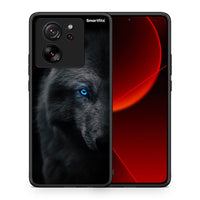 Thumbnail for Θήκη Xiaomi 13T Dark Wolf από τη Smartfits με σχέδιο στο πίσω μέρος και μαύρο περίβλημα | Xiaomi 13T Dark Wolf case with colorful back and black bezels
