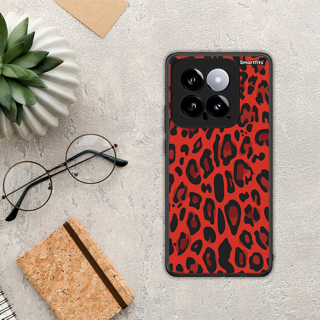 Animal Red Leopard - Xiaomi 14 5G θήκη