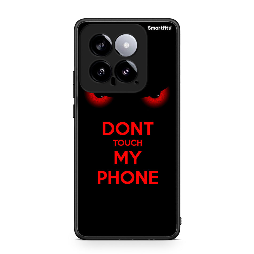 Xiaomi 14 5G Touch My Phone Θήκη από τη Smartfits με σχέδιο στο πίσω μέρος και μαύρο περίβλημα | Smartphone case with colorful back and black bezels by Smartfits
