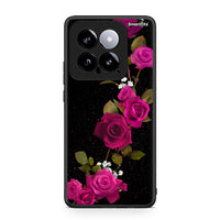 Thumbnail for 4 - Xiaomi 14 5G Red Roses Flower case, cover, bumper