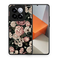 Thumbnail for Θήκη Xiaomi 14 5G Wild Roses Flower από τη Smartfits με σχέδιο στο πίσω μέρος και μαύρο περίβλημα | Xiaomi 14 5G Wild Roses Flower case with colorful back and black bezels