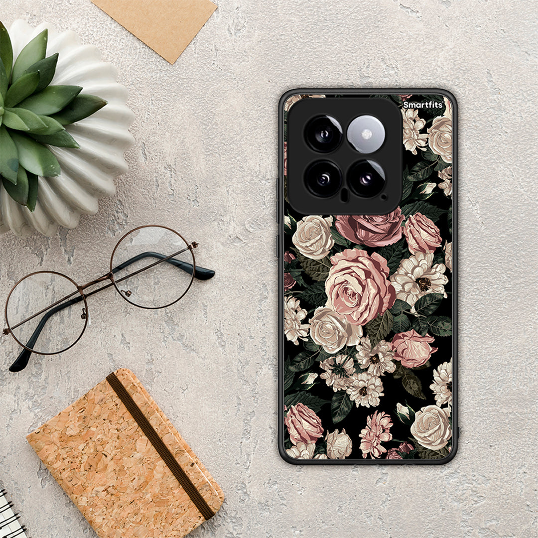 Flower Wild Roses - Xiaomi 14 5G θήκη