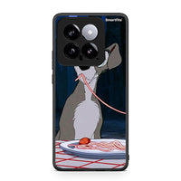 Thumbnail for Xiaomi 14 5G Lady And Tramp 1 Θήκη Αγίου Βαλεντίνου από τη Smartfits με σχέδιο στο πίσω μέρος και μαύρο περίβλημα | Smartphone case with colorful back and black bezels by Smartfits