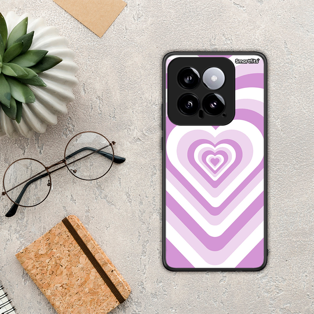 Lilac Hearts - Xiaomi 14 5G θήκη