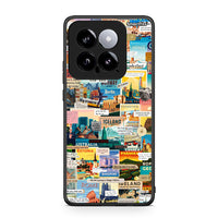 Thumbnail for Xiaomi 14 5G Live To Travel θήκη από τη Smartfits με σχέδιο στο πίσω μέρος και μαύρο περίβλημα | Smartphone case with colorful back and black bezels by Smartfits